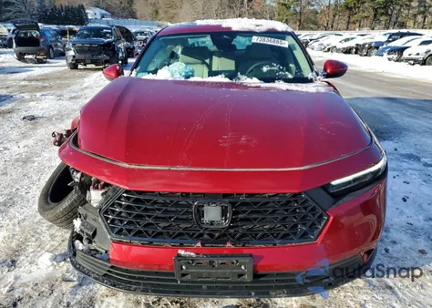 2023 Honda Accord Ex z USA, uszkodzony, nr VIN 1HGCY1F36PA019543